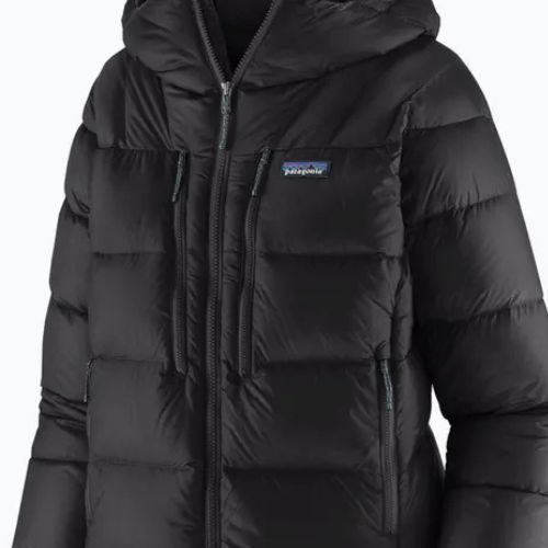 Piumino Patagonia donna Fitz Roy Down Hoody nero