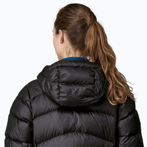 Piumino Patagonia donna Fitz Roy Down Hoody nero