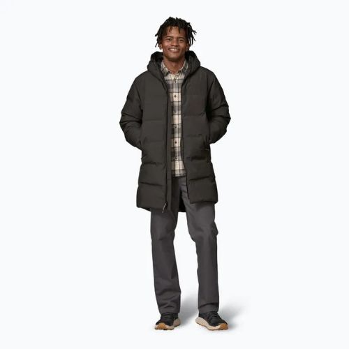 Parka in piuma da uomo Patagonia Jackson Glacier Parka nera