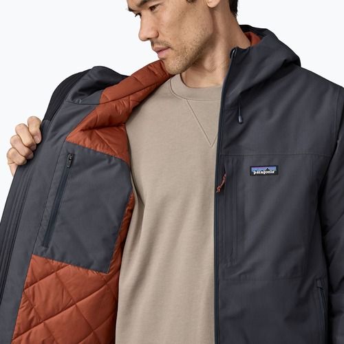 Piumino da uomo Patagonia Windshadow smolder blu
