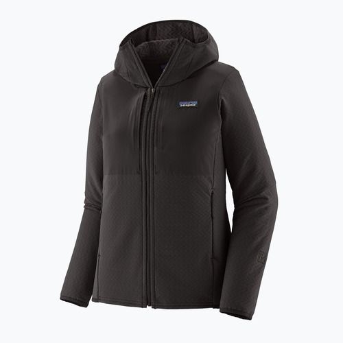 Giacca softshell da donna Patagonia R2 CrossStrata Hoody nero