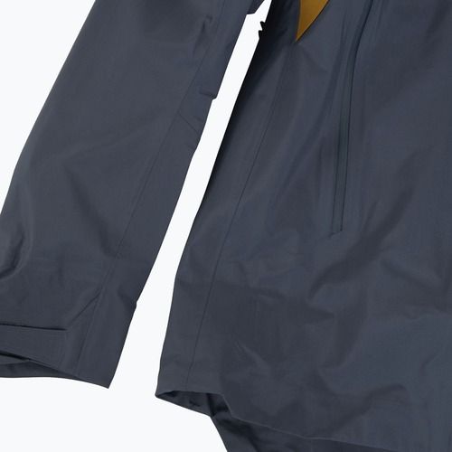 Giacca antipioggia Patagonia Super Free Alpine raptor marrone da uomo