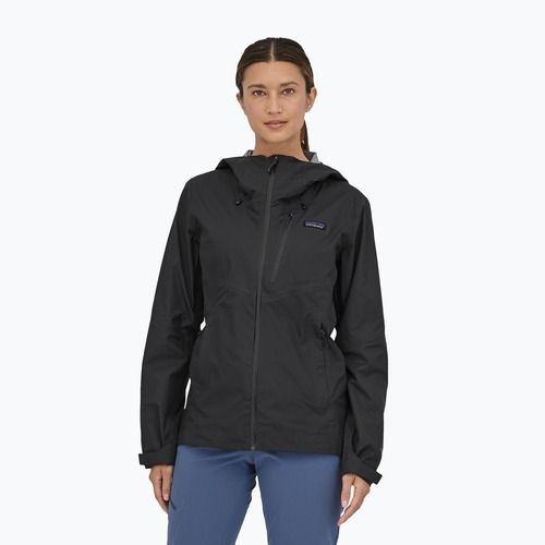 Giacca antipioggia Patagonia Granite Crest da donna, nero