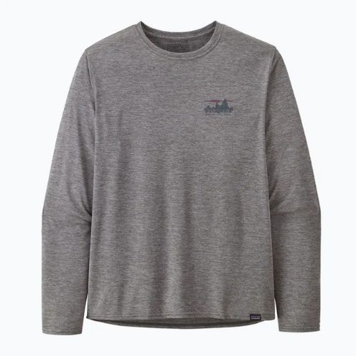 Camicia Patagonia Cap Cool Daily Graphic Uomo 73 skyline/grigio piuma Longsleeve