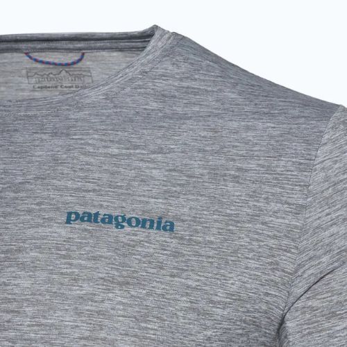 Longsleeve Uomo Patagonia Cap Cool Daily Graphic Shirt-Waters boardshort logo abalone blue/grigio piuma