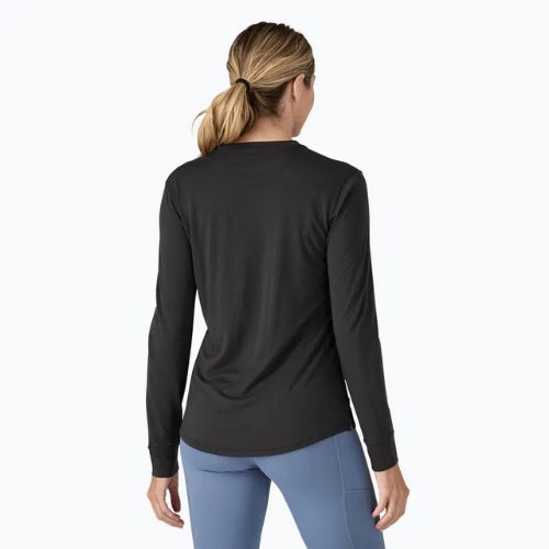 Patagonia Cap Cool Merino Blend Longsleeve donna nero