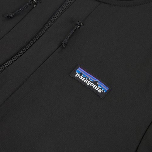 Patagonia R1 Thermal Full Zip Hoody uomo nero