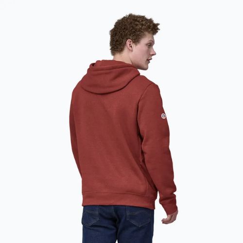 Patagonia Fitz Roy Icon Uprisal Hoody rosso mangrovia