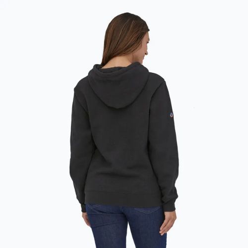 Patagonia Fitz Roy Icon Uprisal Hoody felpa nero inchiostro