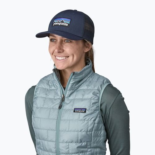 Cappello Patagonia P-6 Logo Trucker navy