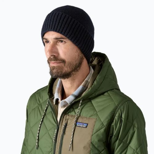 Patagonia berretto invernale Brodeo new navy