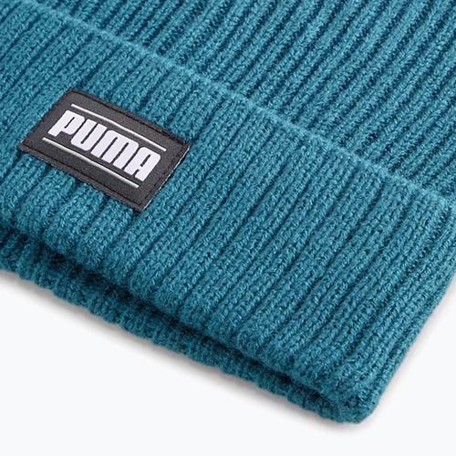 Cappello invernale PUMA Ribbed Classic Cuff verde freddo