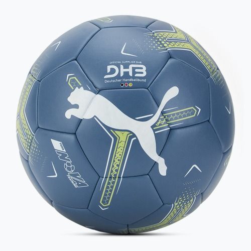 PUMA Nova Training orizzonte blu / puma bianco / mela frizzante pallamano dimensioni 3