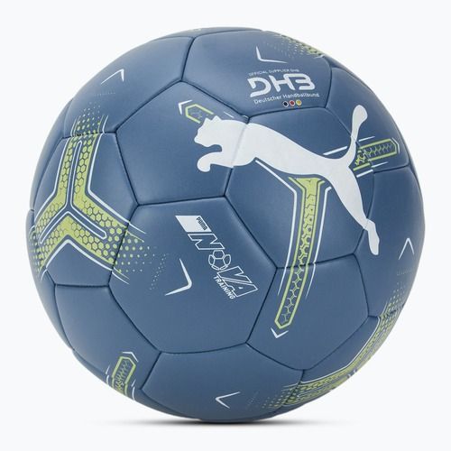 PUMA Nova Training orizzonte blu / puma bianco / mela frizzante pallamano dimensioni 3