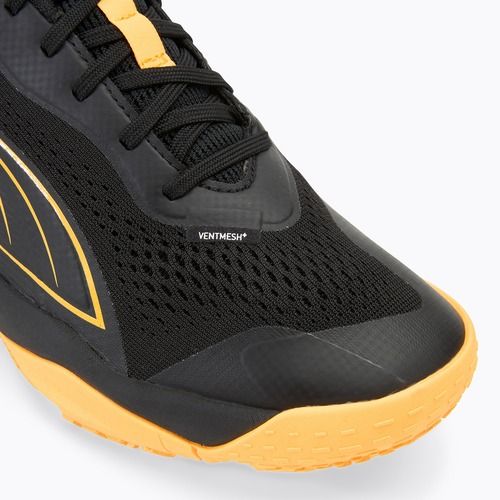 PUMA Solarstrike III scarpa sportiva indoor puma nero/sun stream/puma bianco