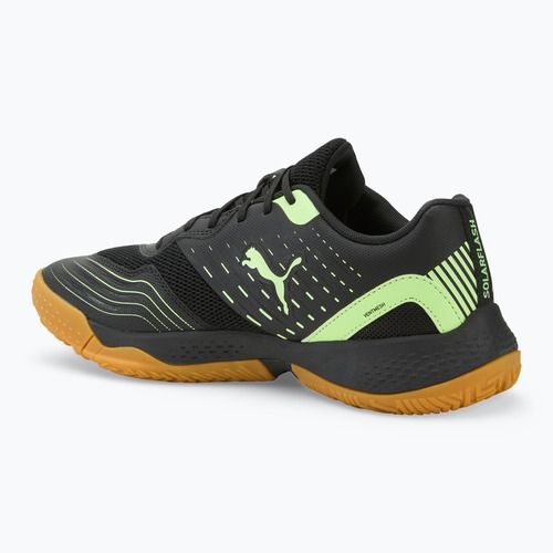 PUMA Solarflash III scarpa sportiva indoor puma nero/mela frizzante
