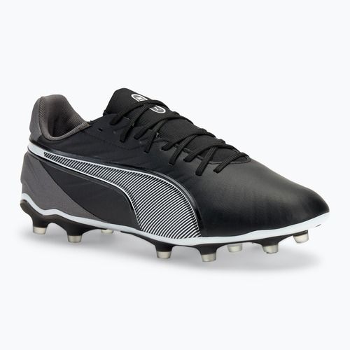 PUMA King Match FG/AG scarpe da calcio puma nero/puma bianco/grigio scuro freddo