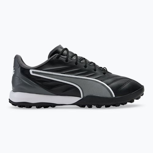 PUMA King Pro TT scarpe da calcio puma nero/puma bianco/grigio scuro freddo