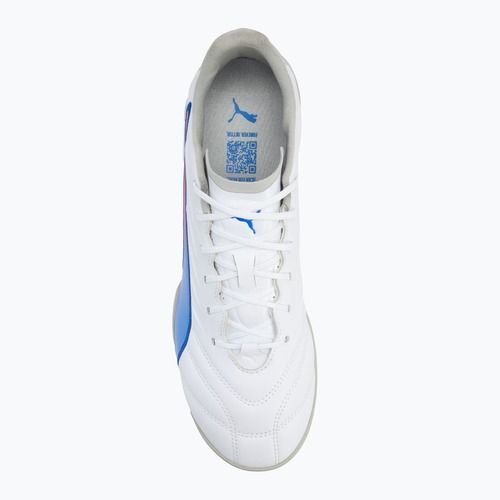 Scarpe da calcio PUMA King Pro TT puma bianco/bluemazing/grigio chiaro/tramonto