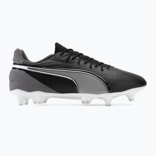 PUMA King Match MxSG scarpe da calcio uomo puma nero/puma bianco/grigio scuro freddo