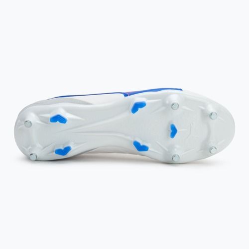 PUMA King Match MxSG scarpe da calcio uomo puma bianco/bluemazing/grigio chiaro/tramonto