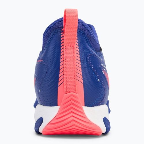Scarpe da calcio PUMA Ultra 5 Match It + Mid Jr da bambino lapislazzuli/puma bianco/tramonto