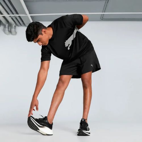 PUMA Uomo Train All Day Big Cat Tee puma nero