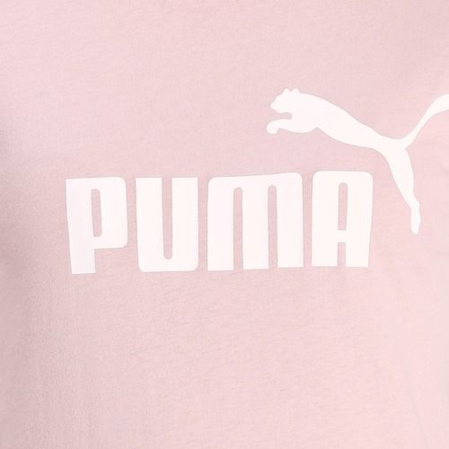 T-shirt donna PUMA ESS Logo rosa sposa