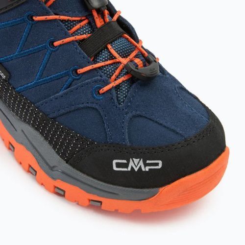 Scarponi da trekking CMP per bambini Rigel Low Wp b.blu / arancio