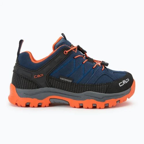 Scarponi da trekking CMP per bambini Rigel Low Wp b.blu / arancio