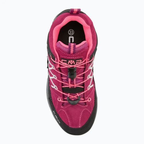 Scarponi da trekking CMP per bambini Rigel Low Wp berry / rosa fluo