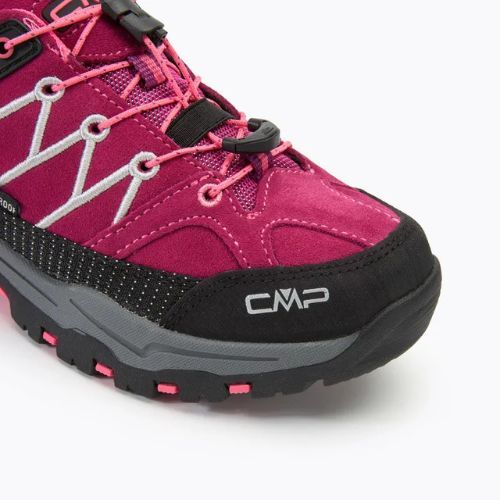 Scarponi da trekking CMP per bambini Rigel Low Wp berry / rosa fluo