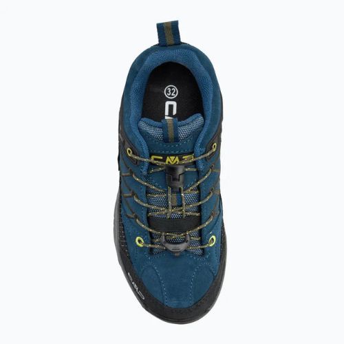 Scarponi da trekking CMP per bambini Rigel Low Wp blu inchiostro / giallo
