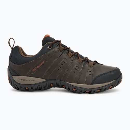 Columbia Woodburn II Waterproof Scarpe da trekking da uomo cordovan/ cannella