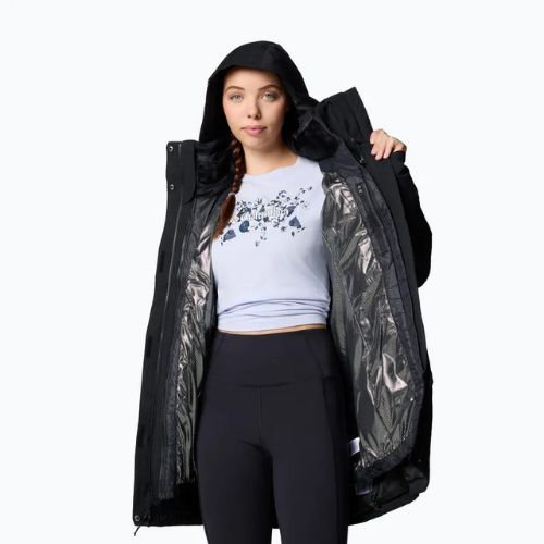 Giacca donna 3 in 1 Columbia Pulaski II Interchange nero