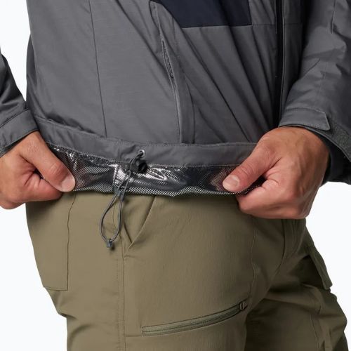 Giacca isolante Columbia Point Park II Insulated city grigio/nero da uomo