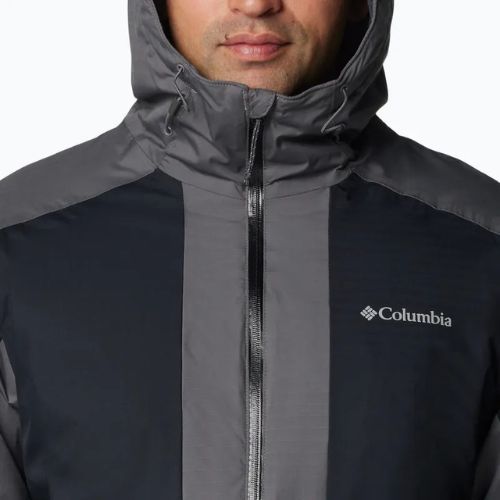 Giacca isolante Columbia Point Park II Insulated city grigio/nero da uomo