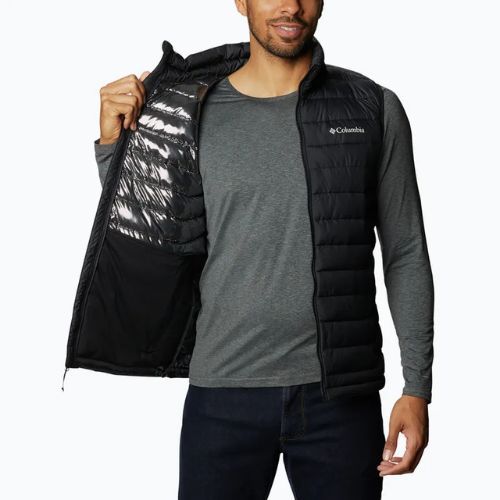 Columbia Powder Lite II smanicato uomo nero