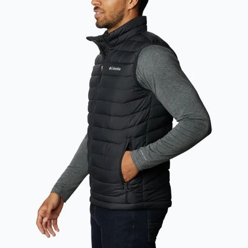 Columbia Powder Lite II smanicato uomo nero
