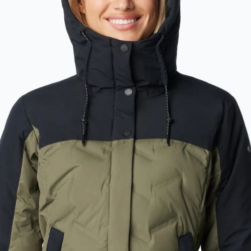 Columbia Mountain Croo III Mid Down Coat donna verde pietra/nero