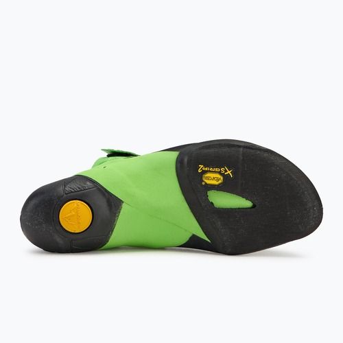 Scarpa da arrampicata La Sportiva Skwama Vegan nero/verde flash da uomo