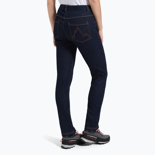 Pantaloni da arrampicata da donna La Sportiva Eldo Jeans jeans/mare profondo