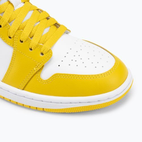 Scarpe da donna Air Jordan 1 Mid white/black/vivid sulfur