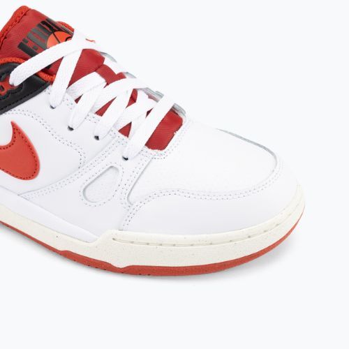 Uomo Nike Full Force Low bianco/nero/team orange/polar scarpe