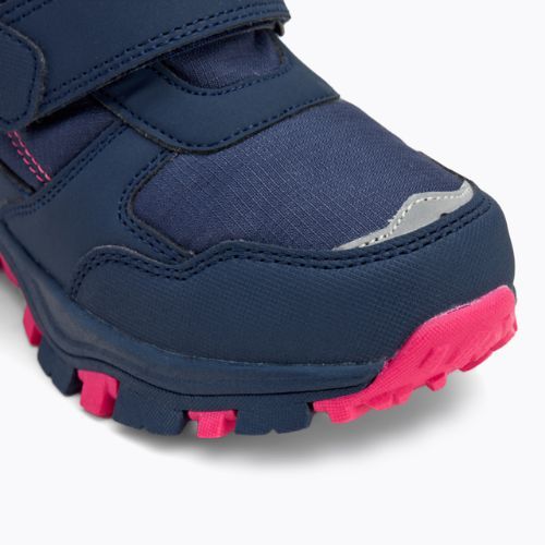 KADVA stivali da neve per bambini Snowey Mid WP blu navy/fucsia