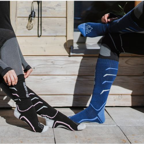 Socks da sci KADVA Woolan blu navy