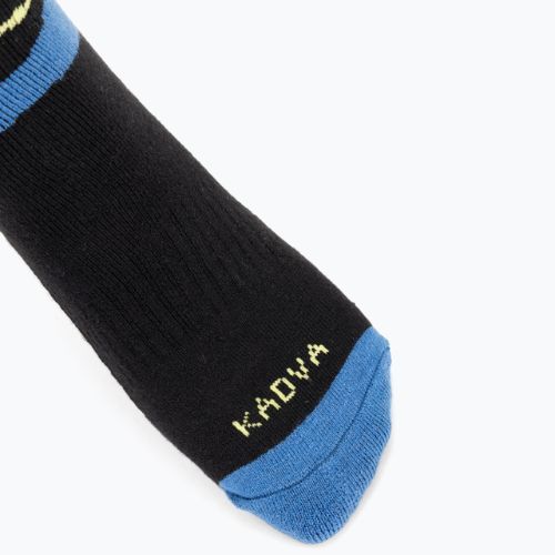 Calze da sci KADVA Woolan Jrb per bambini nero/blu