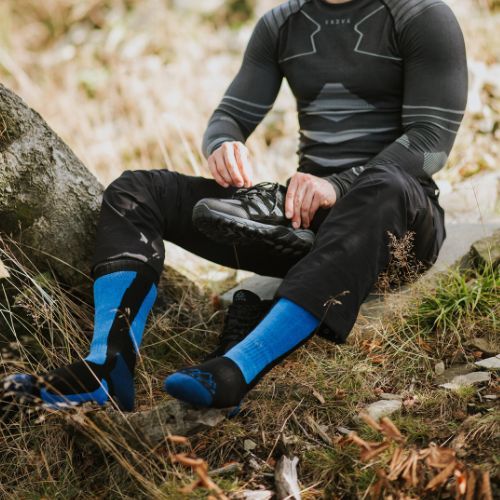 Calze KADVA Royco nere/blu