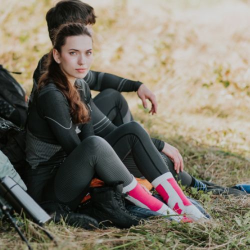 Calze da donna KADVA Royco W rosa