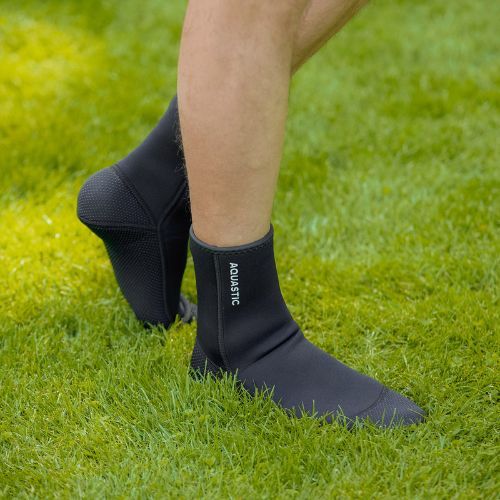 AQUASTIC Calze in neoprene Wintstick 3 mm nero